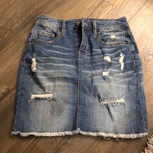 Denim mini skirt size 00